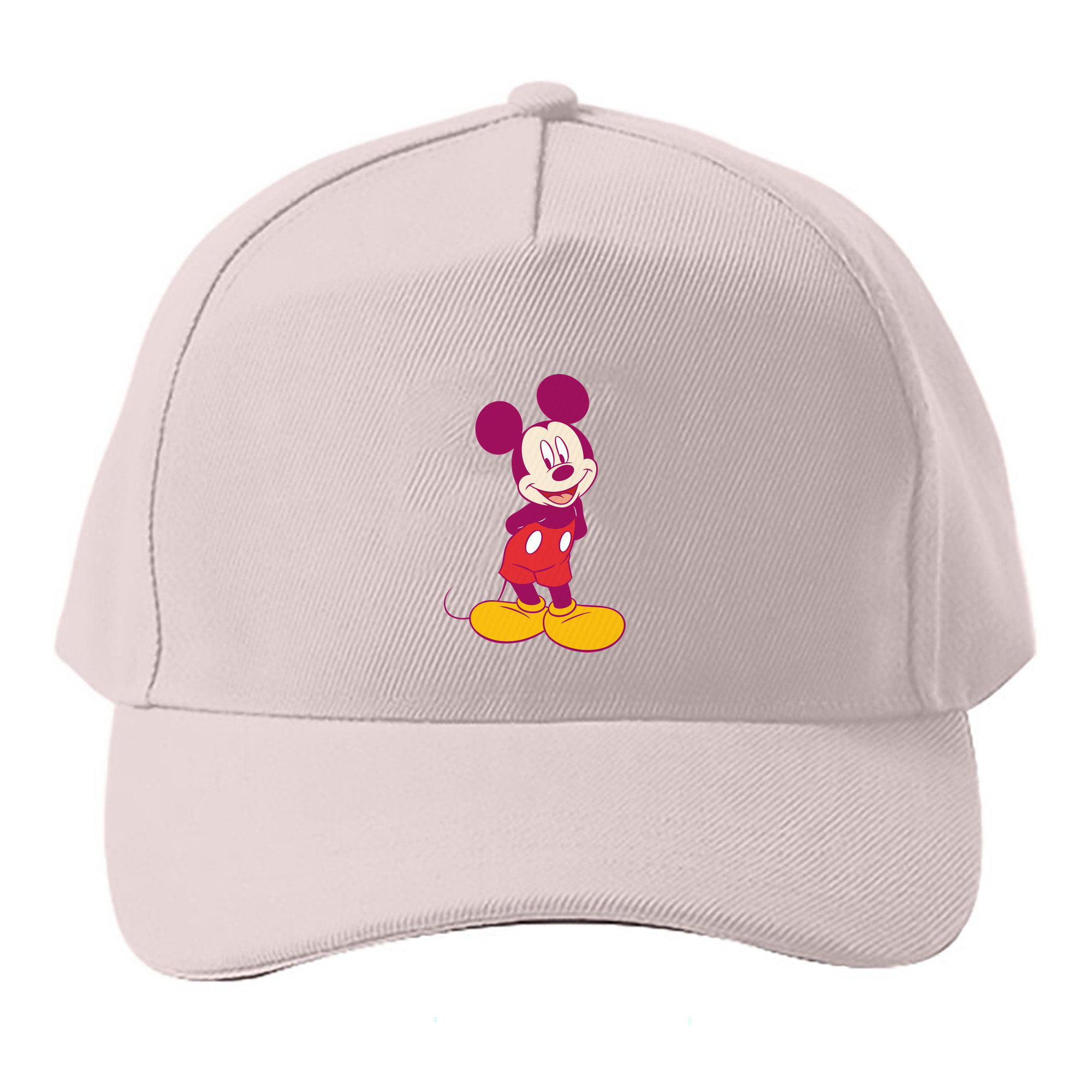 （画像用） ミッキーマウス Mickey Mouse ベースボールキャップ 綿100％ 男女兼用 帽子 スポーツ